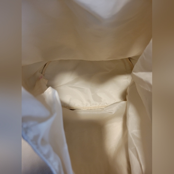 Victoria's Secret Summer Love Shimmer Canvas Sparkle Gold Tote Bag, Large Beach - Picture 5 of 8